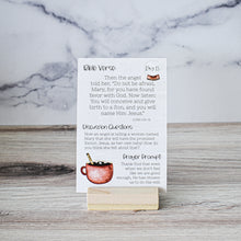 Load image into Gallery viewer, Children's Advent Devotional - Advent for Little Hearts cards to guide your family in the preparation for Christ's birth,