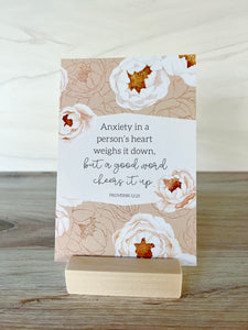 A Year of Calm Christian Scripture Memory Verse Cards