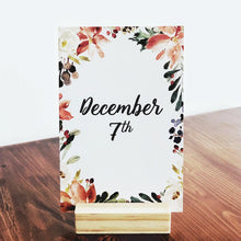 Load image into Gallery viewer, Advent for Kids - Scripture card for December until Christmas - prepare your hearts for Jesus.