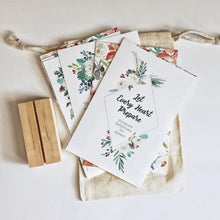 Load image into Gallery viewer, Christmas Devotionals - Advent Scripture Cards - Let Every Hear Prepare - Scripture Reflections for Advent with stand and cotton bag.