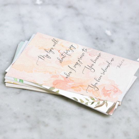 A Year of Joy & Worship Scripture Cards – Buhbay