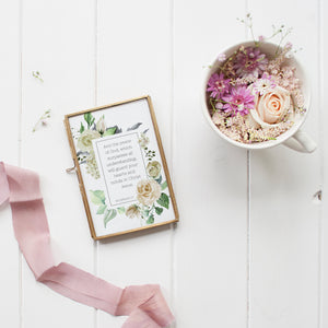 Beautiful Scripture Cards with Bible Verses about Peace and Comfort